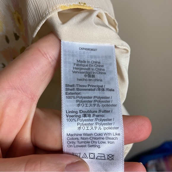 Madewell Cate Floral Print Mini Long Sleeve Dress in Carnation - Picture 13 of 14